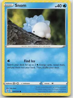 Snom 084/264 Common Fusion Strike Pokemon Near Mint - Image 1