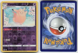 Clefable 063/196 Rare Lost Origin Pokemon Reverse Holo NM - Image 3