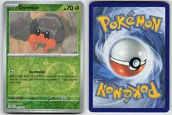 Dwebble 011/182 Common Destined Rivals Pokemon Reverse Holo NM - Image 3