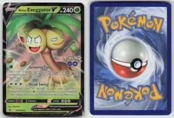 Alolan Exeggutor V SWSH225 Holo Promo Sword & Shield Promo Pokemon Holo NM - Image 3