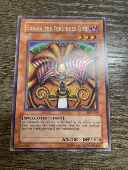 Yu-Gi-Oh! TCG Exodia The Forbiden One DDS-003 Secret Rare Dark Duel Stories - Image 1