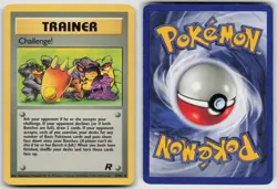 Challenge! 74/82 Uncommon Team Rocket Pokemon Unlimited MP - Image 3