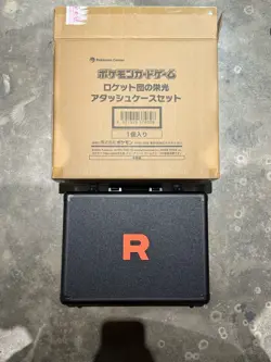 Pokemon TCG Glory of Team Rocket Japanese Attache Case Briefcase NEXT DAY SHIP - Image 1
