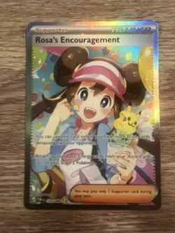 2026 Pokemon Perfect Order Rosa's Encouragement Special Illustration Rare - Image 1