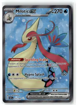 Milotic ex 217/191 Ultra Rare Surging Sparks Pokemon NM b3 - Image 1