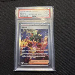 Kieran 218/167 - Pokemon Twilight Masquerade - PSA 9 - Image 1