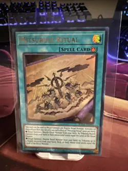 Yu-Gi-Oh! Mitsurugi Ritual Ultra Rare 1st Edition SUDA-EN095 | NM - Image 1
