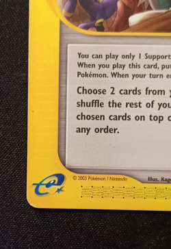 Pokemon Trainer Oracle 138/144 Skyridge - Uncommon ENG MP/GOOD WOTC 2003 - Image 5