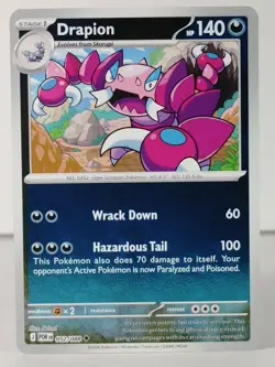Drapion - Reverse Holo - Perfect Order #052 - Pokemon - NM -X - Image 1