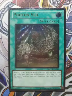 Yu-Gi-Oh! Photon Veil PHSW-EN050 Ultimate Rare NM/LP - Image 1