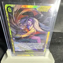 One Piece Crocodile OP14-120 Special Holo 8 Cost 10000 Power - Image 2