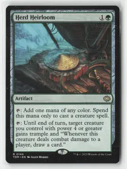 Herd Heirloom 144 Rare Promo Pack: Tarkir: Dragonstorm Magic: The Gathering NM - Image 1