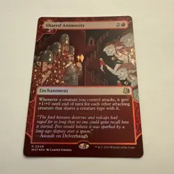 Shared Animosity FOIL 49 Eldraine Enchanting Tales WOT MTG Rare Unplayed Mint NM - Image 2