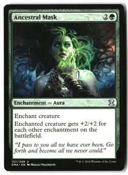 MTG Ancestral Mask [EMA - 157] LP 5-26 - Image 1