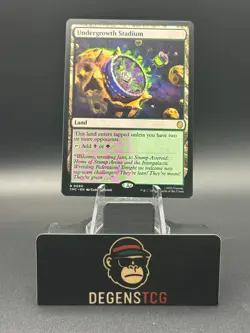 MTG Undergrowth Stadium #0080 Rare Commander: TMNT (TMC) - Image 1