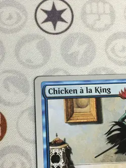 D580 MTG MAGIC UNSANCTIONED CHICKEN A LA KING #021 RARE NM - Image 3