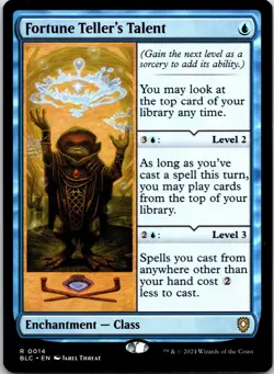 Fortune Teller's Talent 14 Rare Commander: Bloomburrow Magic: The Gathering NM - Image 1