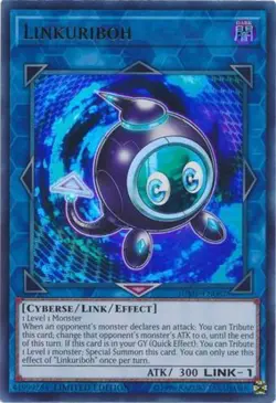 Yugioh! LP Linkuriboh - JUMP-EN082 - Ultra Rare - Limited Edition Lightly Played - Image 1