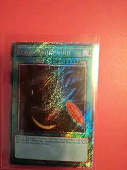 Yu-Gi-Oh TCG #RA03-EN219 Black Whirlwind 1st Edition Platinum Secret Rare - Image 1