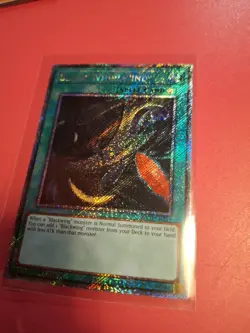 Yu-Gi-Oh TCG #RA03-EN219 Black Whirlwind 1st Edition Platinum Secret Rare - Image 2