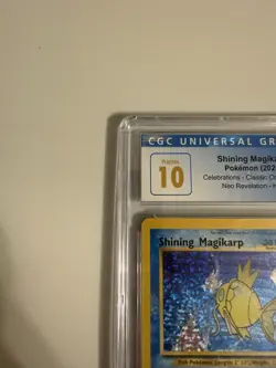 Pokemon TCG Shining Magikarp Neo Revelation Holo Card 66/64 - Image 2