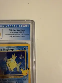 Pokemon TCG Shining Magikarp Neo Revelation Holo Card 66/64 - Image 3