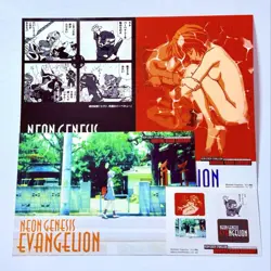 Neon Genesis Evangelion Digital Card Library Postcard Set - Image 1
