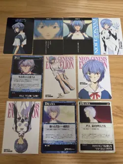 Evangelion Carddas Masters Card Ayanami Rei Illustration Set - Image 1