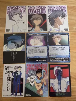 Evangelion Carddas Masters Card Kaworu Illustration Set - Image 1