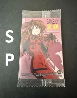 Evangelion Wafer Card Asuka Langley - Image 1