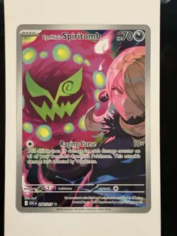Pokemon TCG Cynthia's Spiritomb Illustration Rare- Ascended Heroes, Near Mint - Image 1