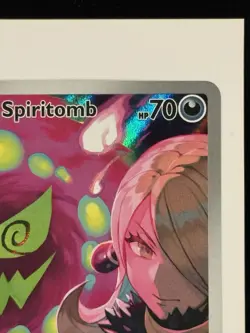 Pokemon TCG Cynthia's Spiritomb Illustration Rare- Ascended Heroes, Near Mint - Image 3