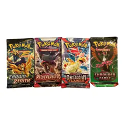 Mystery Lot of 16 FACTORY SEALED Pokemon Booster Packs - Image 1