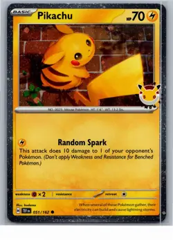 Pikachu (Pokemon Day 2026) 051/162 2026 NM - Image 1