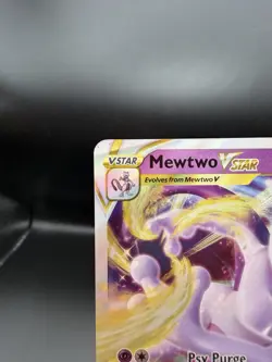Mewtwo Vstar Full Art Holo - Pokemon Go Set - Rare - NM - #31/78 - Image 2