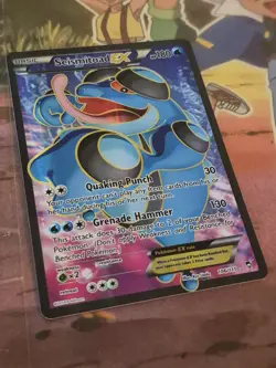 Seismitoad EX Full Art Holo Ultra Rare 106/111 XY Furious Fists English - Image 3