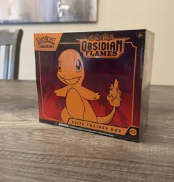 Pokemon: Scarlet & Violet 3: Obsidian Flames Elite Trainer Box - 9 Packs 820650853913 - Image 1