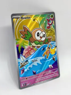 Rowlett 43 Litten 44 Popplio 45 First Partner Illustration Pokemon Promo Set - Image 3