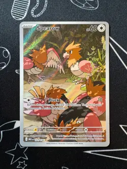 Spearow 151/132 Pokemon TCG Mega Evolution Illustration Rare English - Image 1