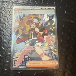 Hilda Trainer SIR Illustration Rare 171/086 Pokemon White Flare *FRESH PULL* - Image 1
