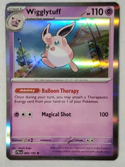Wigglytuff #84/193 Paldea Evolved 2023 Rare Holo Pokemon TCG - Image 1