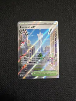 Pokemon Perfect Order Lumiose City Full Art Rare 111/88 - Image 2