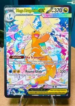 Pokemon TCG Mega Dragonite ex 290/217 SIR Ascended Heroes - Image 1