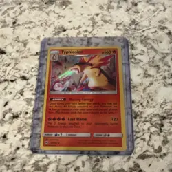 Pokemon Typhlosion 42/214 Sm-Lost Thunder Holo Rare Stage 2 160 HP - Image 1
