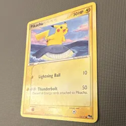 Pokemon TCG Pikachu POP Series 5 12/17 Basic 50 HP 2007 English - Image 3