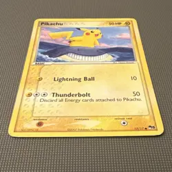 Pokemon TCG Pikachu POP Series 5 12/17 Basic 50 HP 2007 English - Image 4