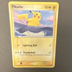 Pokemon TCG Pikachu POP Series 5 12/17 Basic 50 HP 2007 English - Image 5