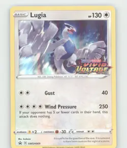 LUGIA (PRERELEASE) SWSH069 HOLO PROMO SWORD & SHIELD PROMO POKEMON HOLO NM/M - Image 2