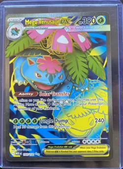 Mega Venusaur ex 155/132 Me01: Mega Evolution Holo Pokemon TCG - Image 1