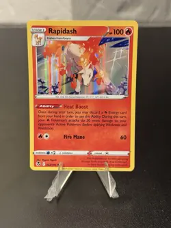 Pokemon TCG: 2022 Rapidash 022/195 - RARE HOLO - Silver Tempest - Image 1
